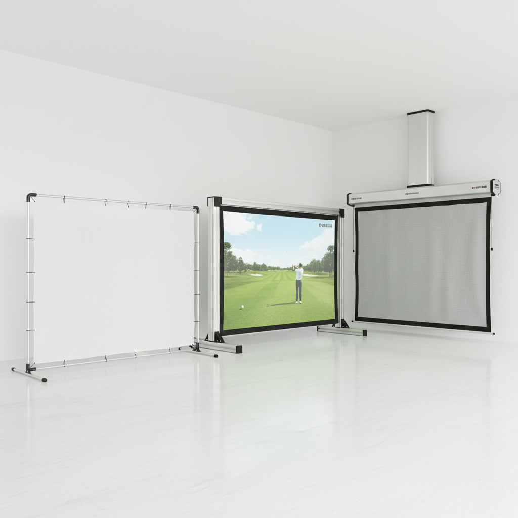 Golf Simulator Impact Screens: What to Look For