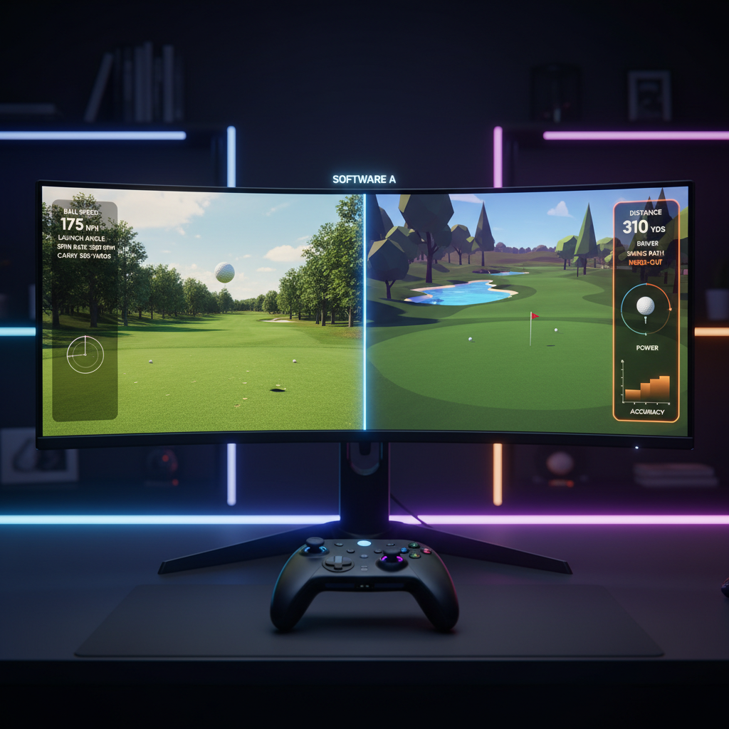 GSPro vs E6 Connect: Which Simulator Software is Right for You?